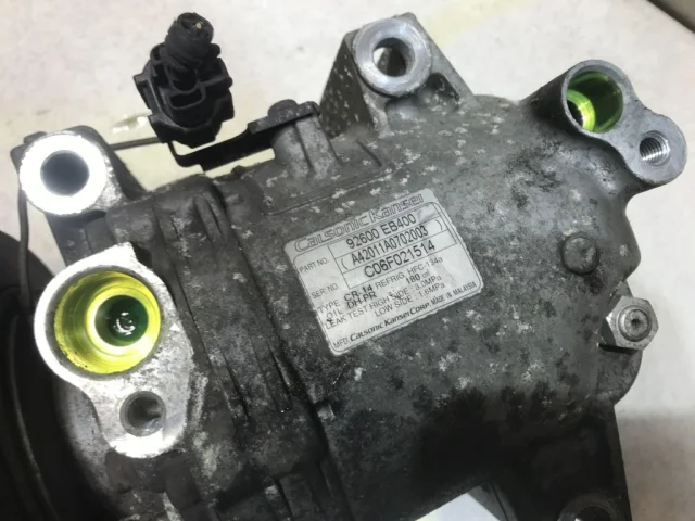 Компрессор кондиционера для Nissan Navara D40 rest 2010-2015 на фотографиях