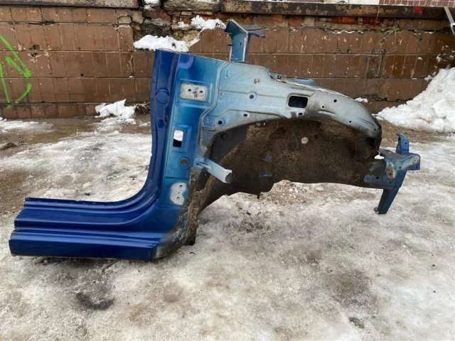 Лонжерон передний правый для Hyundai Solaris 1 рестайлинг 2014-2017 на фотографиях