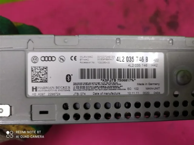 Блок управления зеркалами для Audi Q7 4L 2005-2015 на фотографиях