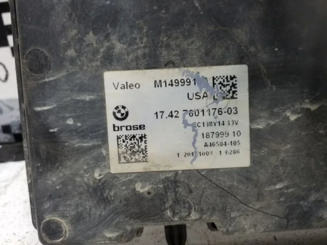 Вентилятор радиатора охлаждения ДВС для BMW X3 F25 2010-2017 на фотографиях