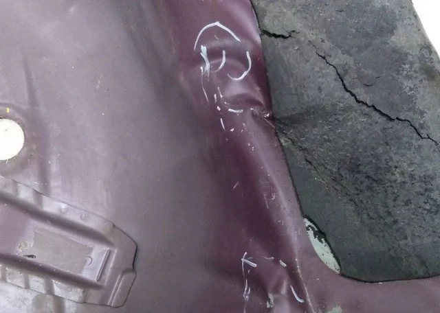 Панель кузова задняя для Hyundai Solaris 1 рестайлинг 2014-2017 на фотографиях