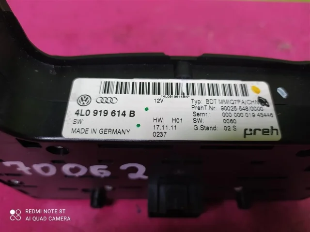 Блок управления зеркалами для Audi Q7 4L 2005-2015 на фотографиях