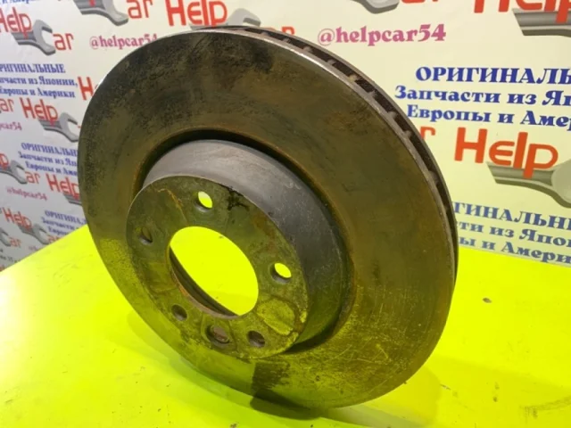 Диски тормозные передние (комплект) для Audi Q7 4L 2005-2015 на фотографиях