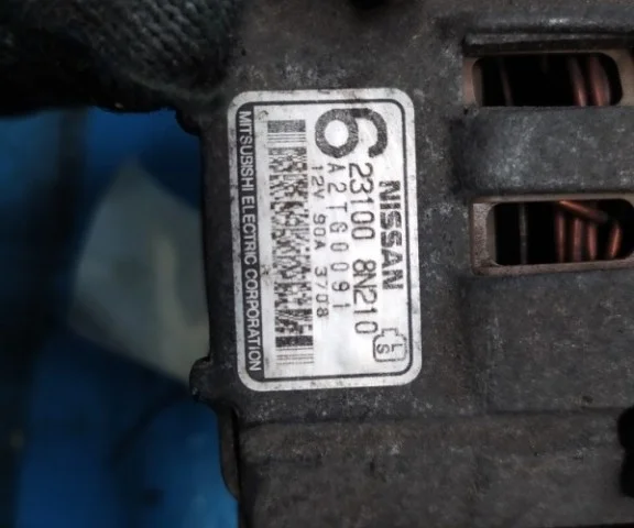 Генератор для Nissan Primera P11 JDM Седан 1995-2000 на фотографиях