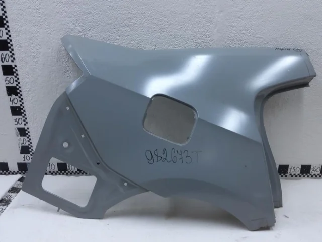 Заднее правое крыло для Skoda Rapid I rest NH3 2017-2020 на фотографиях
