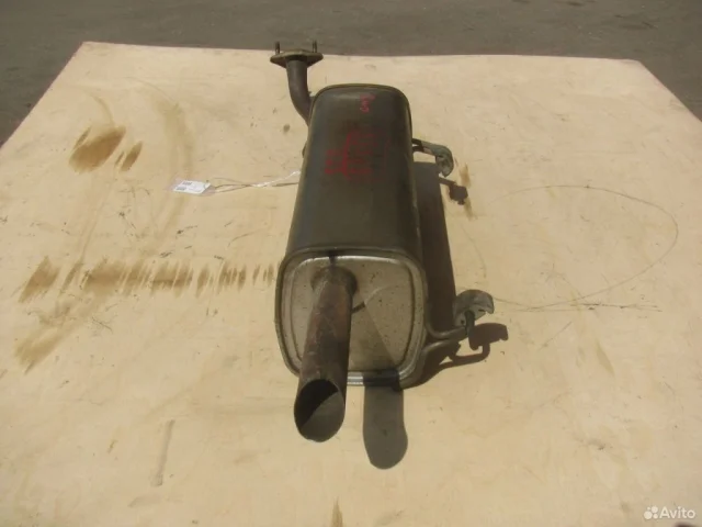 Глушитель основной для Nissan Tiida C11 Хэтчбек 2007-2014 на фотографиях