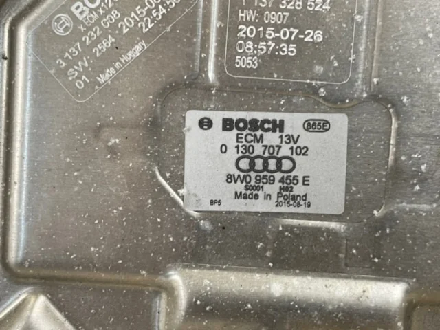 Кассета радиаторов для Audi Q7 4M 2015+ на фотографиях