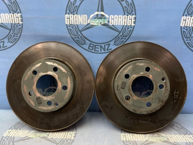 Диски тормозные передние (комплект) для Mercedes-Benz E class W211 2002-2009 на фотографиях