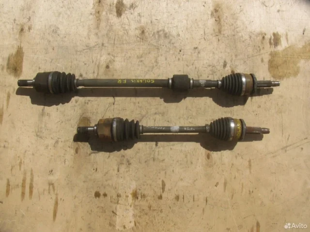 Привод передний левый для Hyundai Solaris 1 RB (2011-2013) на фотографиях