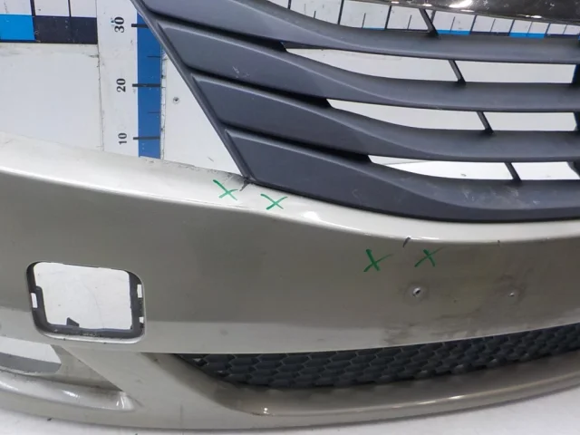 Усилитель переднего бампера для Renault Logan 2005-2015 (LS) на фотографиях