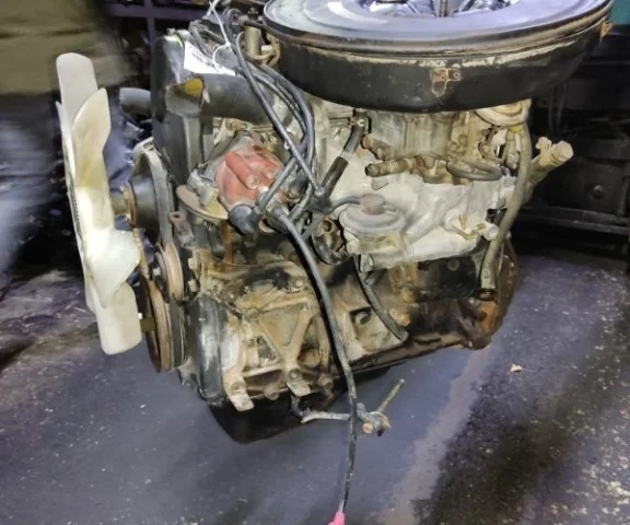 Двигатель без навесного для Mitsubishi Outlander 1 CU0W 2002-2009 на фотографиях