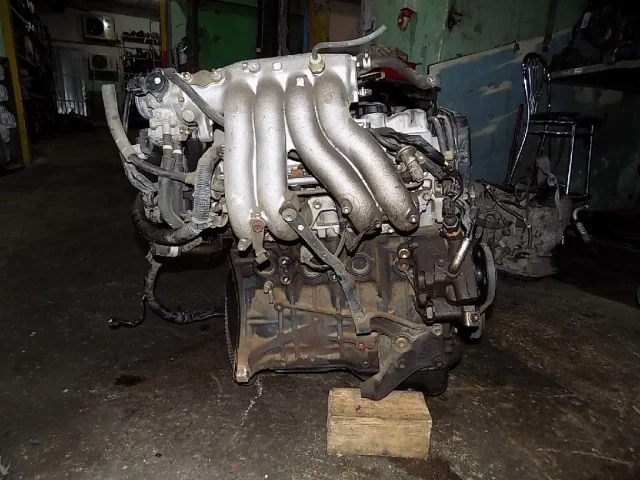 Двигатель без навесного для Toyota RAV4 XA10 Pickup 1997-2000 на фотографиях