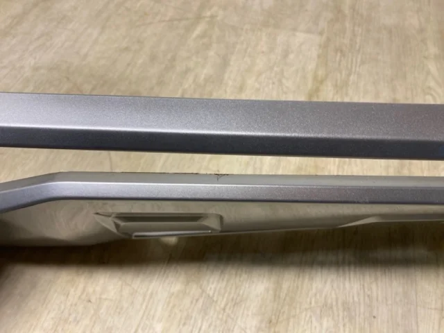 Накладка переднего бампера для Mitsubishi Pajero Sport KS0W 2016+ на фотографиях