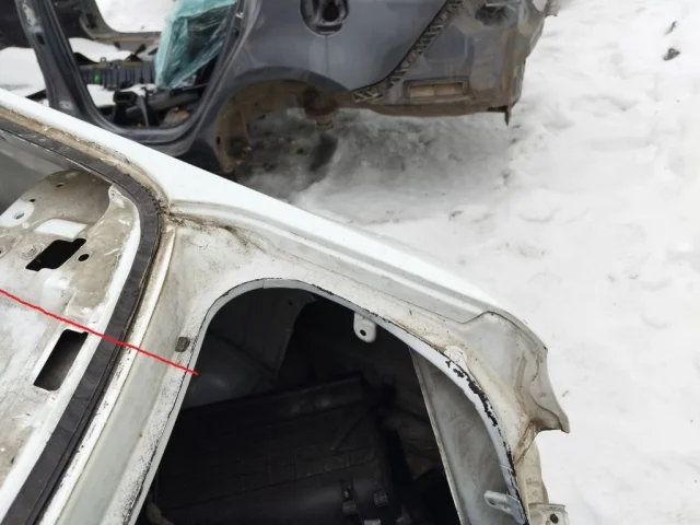 Панель кузова задняя для Hyundai Solaris 1 рестайлинг 2014-2017 Хэтчбек на фотографиях