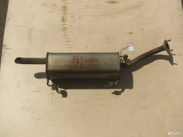 Глушитель основной для Nissan Tiida C11 Хэтчбек 2007-2014 на фотографиях