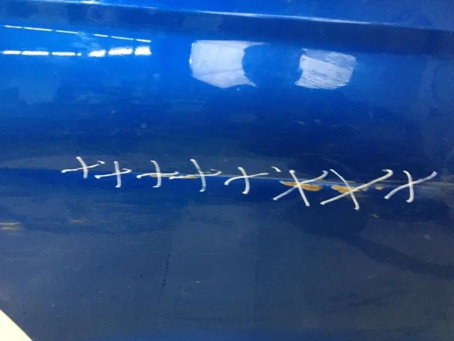 Дверь задняя правая для Hyundai Elantra AD 2015-2019 на фотографиях