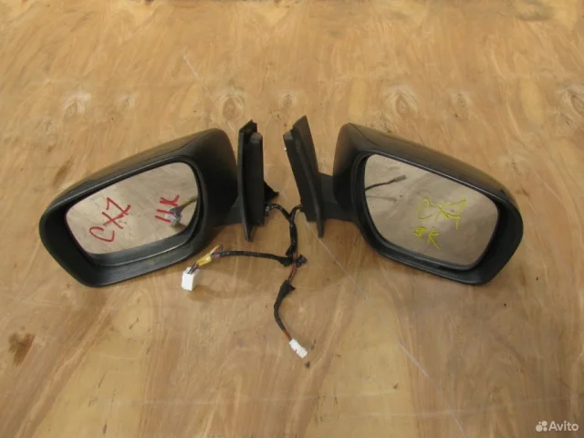 Стекла и зеркала для Mazda CX 7 ER rest 2010-2012 на фотографиях