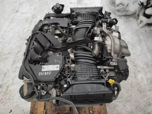 Двигатель без навесного для Mercedes-Benz GL class X166 2012-2016 на фотографиях