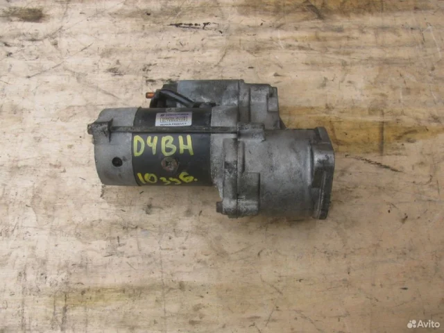 Стартер для Mitsubishi Pajero Sport K90 1997-2009 на фотографиях