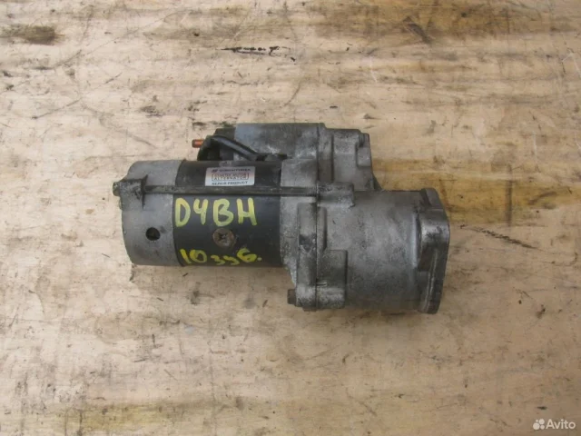 Стартер для Mitsubishi Pajero Sport K90 1997-2009 на фотографиях