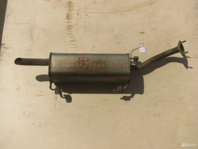 Глушитель основной для Nissan Tiida C11 Хэтчбек 2007-2014 на фотографиях