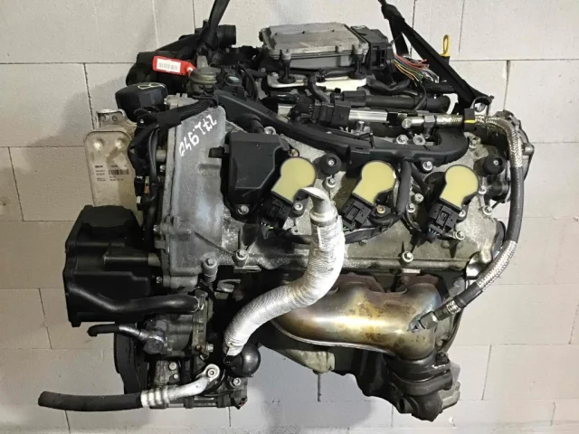 Двигатель без навесного для Mercedes-Benz CLK class A209 2002-2011 на фотографиях