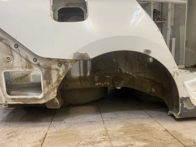 Заднее левое крыло для Skoda Rapid I rest NH3 2017-2020 на фотографиях