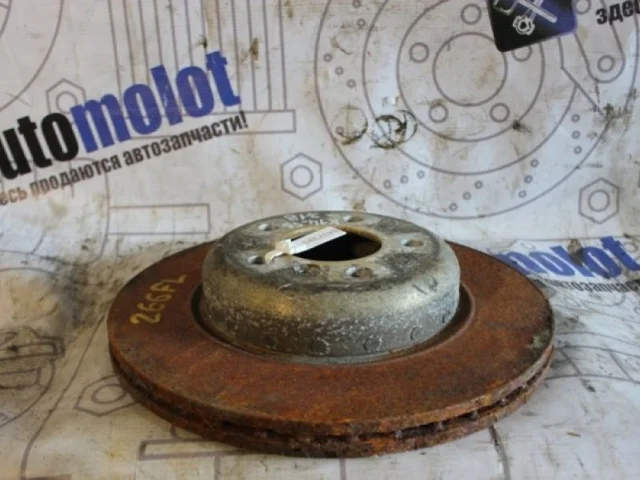 Диски тормозные передние (комплект) для BMW 5er Ф10 2010-2013 на фотографиях