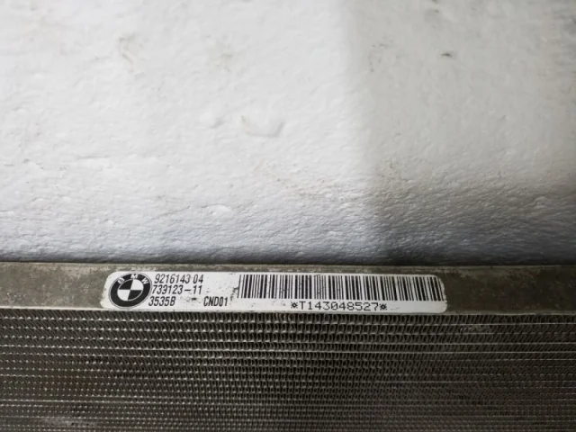 Радиатор кондиционера для BMW X3 F25 2010-2017 на фотографиях