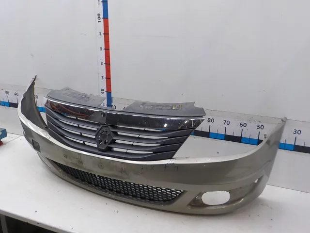 Усилитель переднего бампера для Renault Logan 2005-2015 (LS) на фотографиях