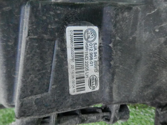 Противотуманка (ПТФ) передняя левая для Skoda Rapid I rest NH3 2017-2020 на фотографиях