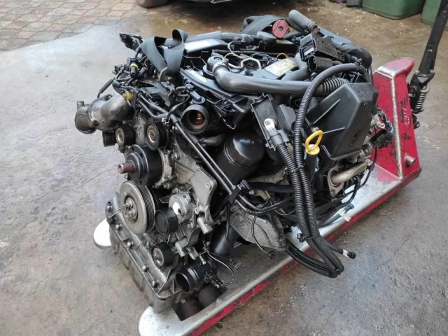 Двигатель без навесного для Mercedes-Benz Sprinter II (W906) Грузовая платформа 2006-2018 на фотографиях