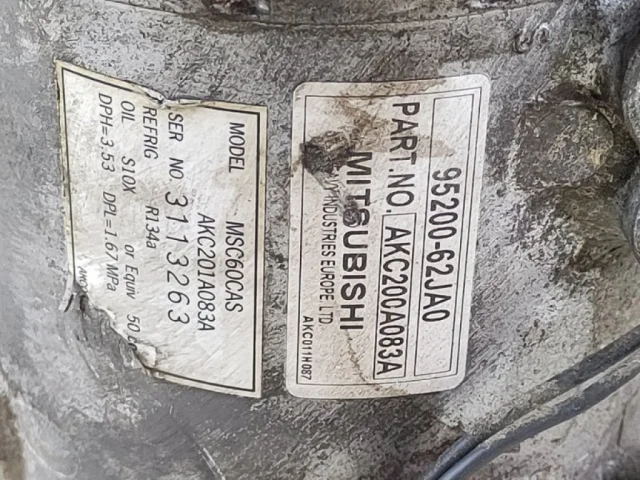 Компрессор кондиционера для Suzuki Swift Хэтчбек 5-d 2004-2010 на фотографиях