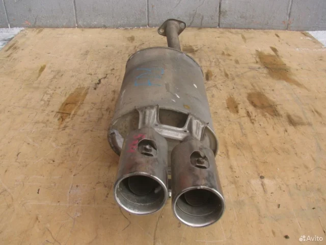 Задняя часть глушителя для Honda Civic FA 2005-2010 седан на фотографиях