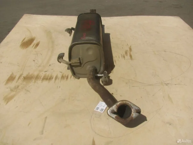 Глушитель основной для Nissan Tiida C11 Хэтчбек 2007-2014 на фотографиях