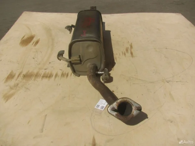 Глушитель основной для Nissan Tiida C11 Хэтчбек 2007-2014 на фотографиях