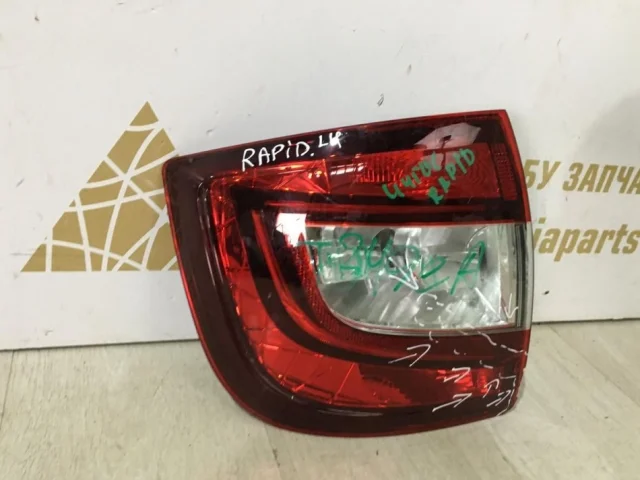 Фонарь левый для Skoda Rapid I rest NH3 2017-2020 на фотографиях