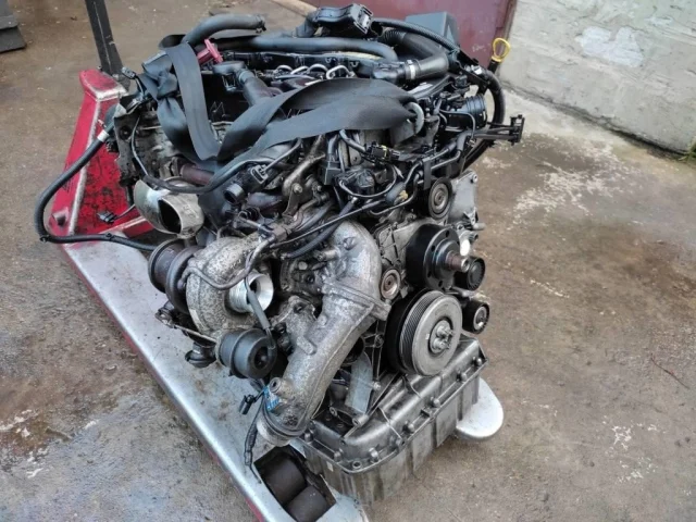 Двигатель без навесного для Mercedes-Benz Sprinter II (W906) Грузовая платформа 2006-2018 на фотографиях