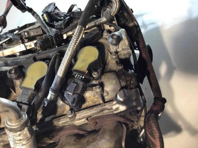 Двигатель без навесного для Mercedes-Benz CLK class A209 2002-2011 на фотографиях