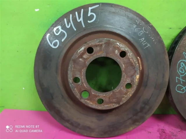 Диски тормозные передние (комплект) для Audi Q7 4L 2005-2015 на фотографиях