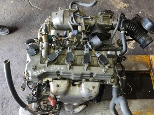Двигатель для Nissan Primera P12 Седан 2002-2008 на фотографиях