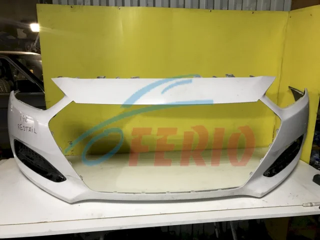 Бампер передний для Hyundai i40 1 rest Седан 2015-2018 на фотографиях