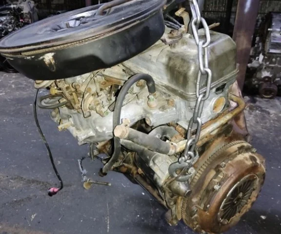 Двигатель без навесного для Mitsubishi Outlander 1 CU0W 2002-2009 на фотографиях