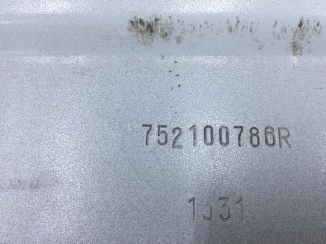 Усилитель переднего бампера для Renault Logan 2005-2015 (LS) на фотографиях