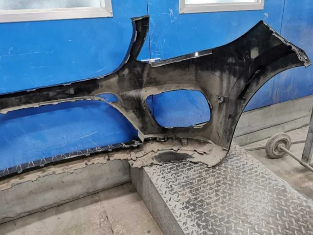 Бампер передний для Mercedes-Benz GLE class W166 2015-2018 на фотографиях