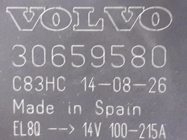 Генератор для Volvo XC90 II L 2014-2019 на фотографиях
