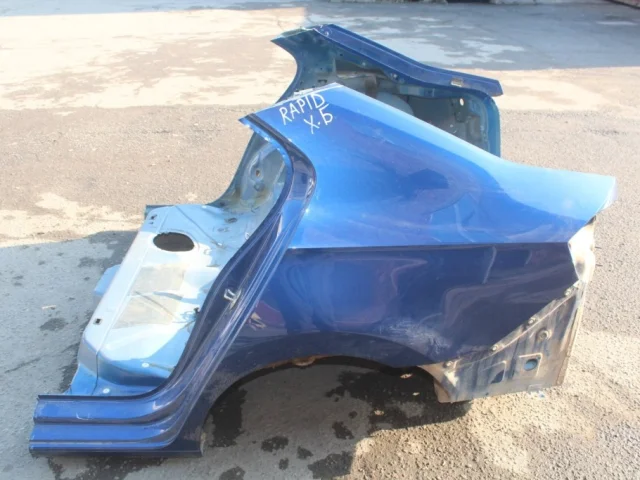 Заднее левое крыло для Skoda Rapid I rest NH3 2017-2020 на фотографиях