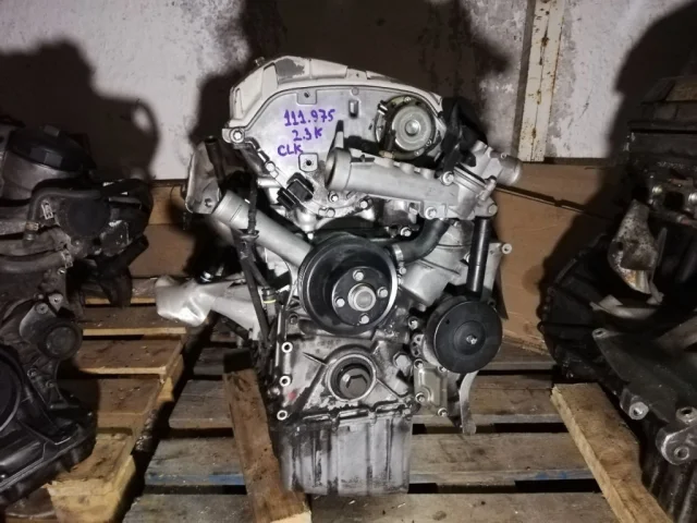 Двигатель без навесного для Mercedes-Benz CLK class A208 1998-2002 на фотографиях