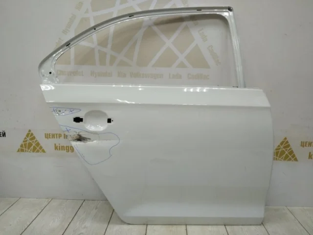 Дверь (в сборе) задняя правая для Skoda Rapid II 2020+ на фотографиях