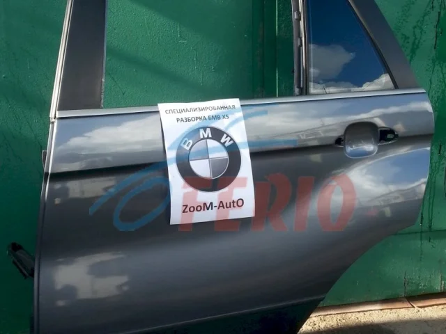 Дверь задняя левая для BMW X5 Е53 1999-2006 на фотографиях